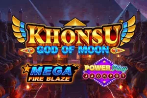 Mega Fire Blaze: Khonsu God of Moon PowerPlay Jackpot - STOREBET77