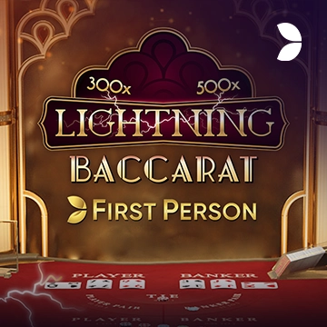 First Person Lightning Baccarat - STOREBET77