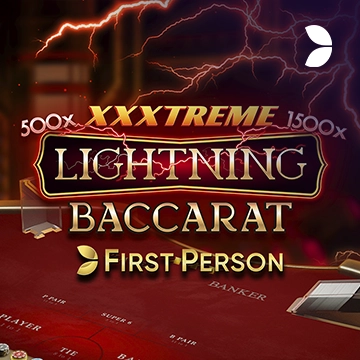 First Person XXXtreme Lightning Baccarat - STOREBET77